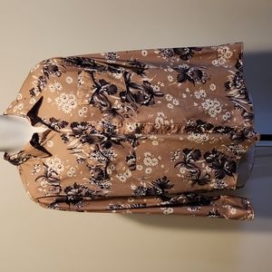 Wrangler western style tan xl shirt